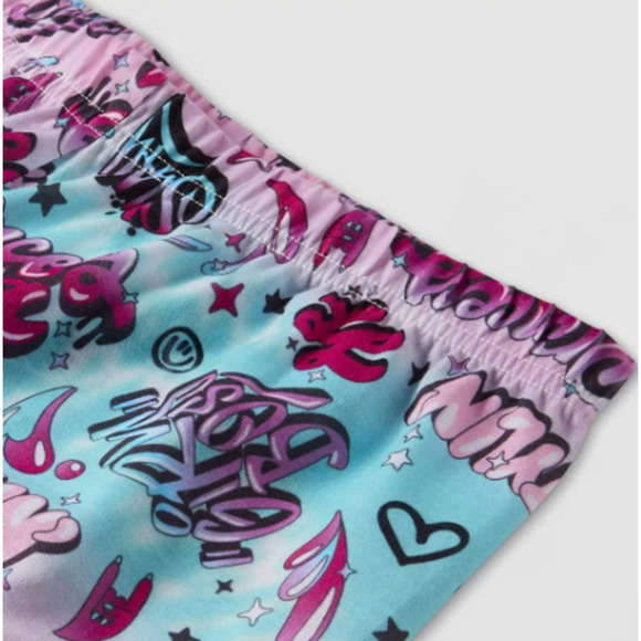 That Girl Lay Lay 2 Piece Tie Dye Top & Bottoms Pajama Set Size 4 NWT - Picture 3 of 4